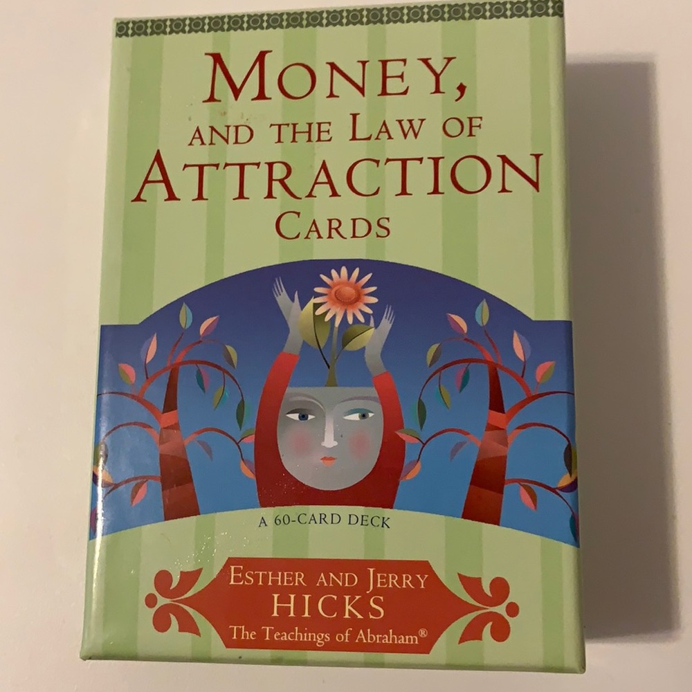 NWOT Money and law of attraction cards